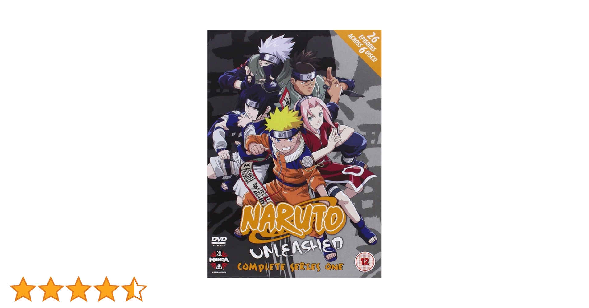 Amazon.co.jp: ナルト / NARUTO コンプリート DVD-BOX1 (1-26話, 596分